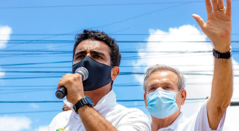 JHC e Ronaldo Lessa durante as eleições em 2020. - Foto: Reprodução