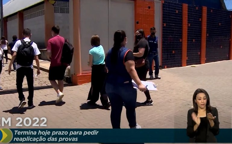 Termina hoje prazo para solicitar reaplicação do Enem