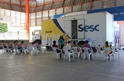Sesc Alagoas disponibiliza mais de 300 vagas para exames gratuitos de mamografia