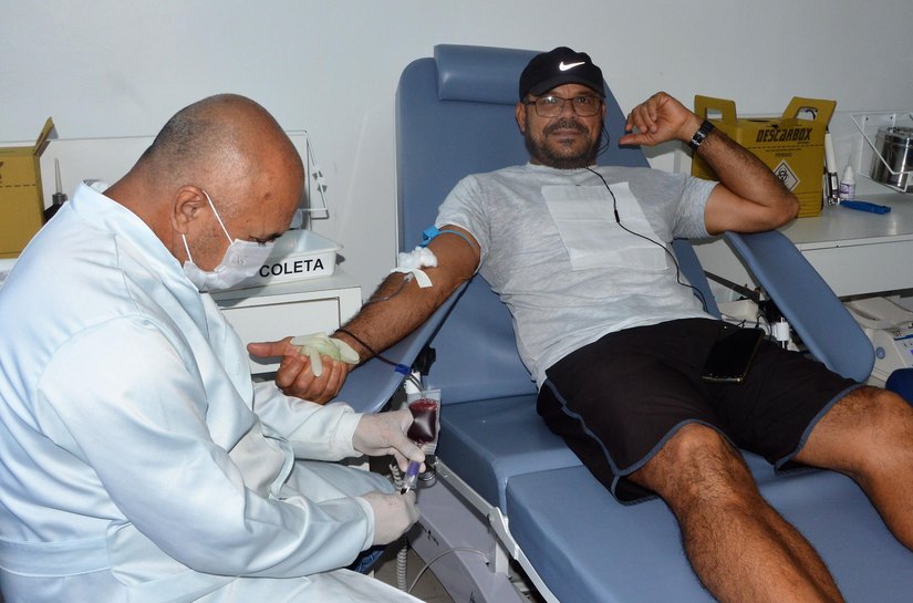 Equipe itinerante do Hemoal coleta sangue em Porto Calvo nesta terça (26)