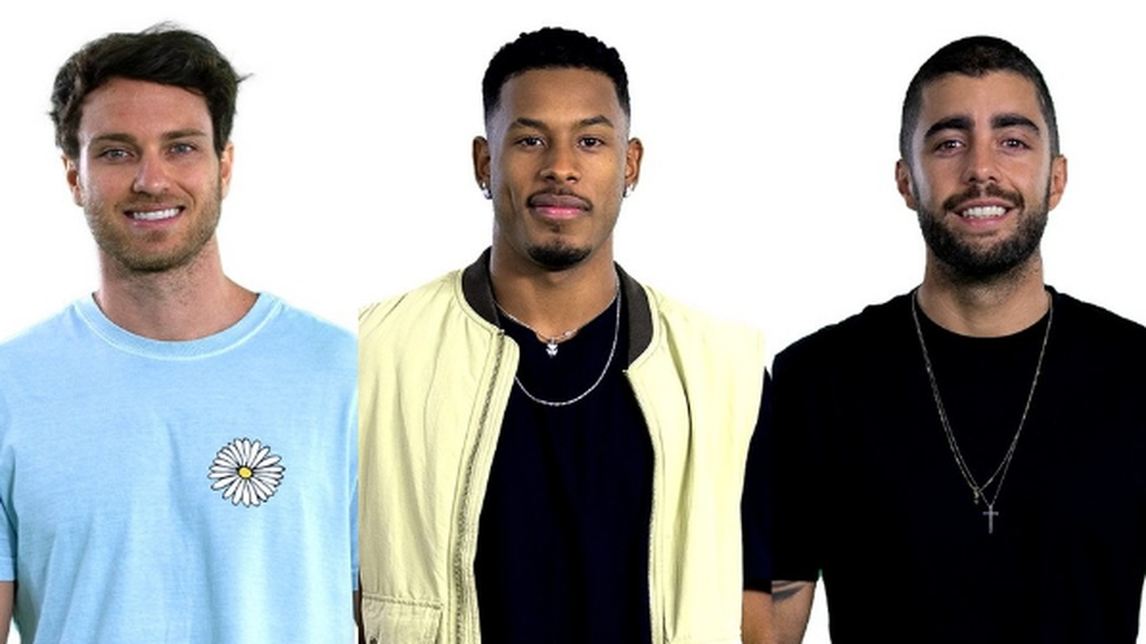 Lucas, Paulo André e Pedro Scooby estão no décimo paredão do ‘BBB 22’