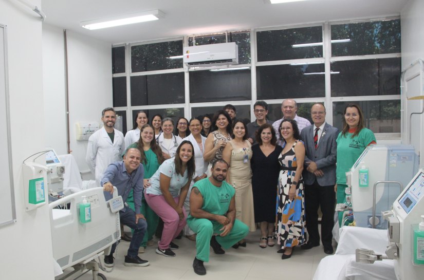 Serviço de Hemodiálise do HUPAA amplia atendimento com nova sala e sistema próprio de tratamento de água