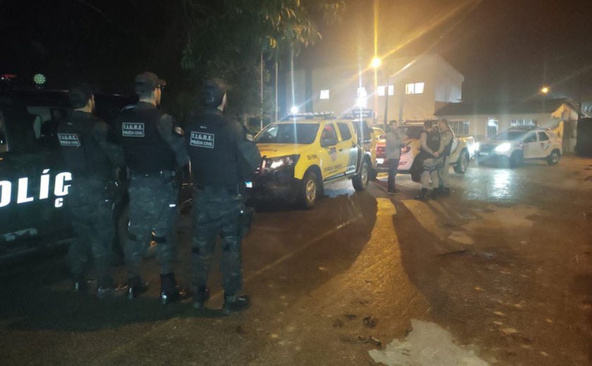 SSP cumpre 23 mandados contra organizações criminosas em Maceió, Rio Largo e Murici