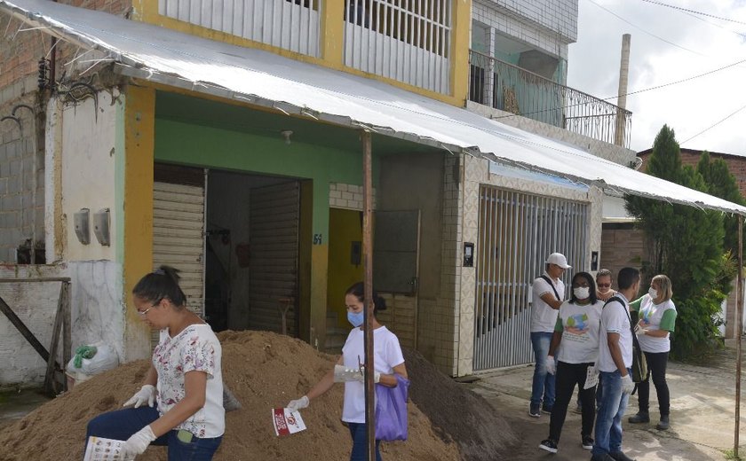 Saúde e Meio Ambiente de Anadia promovem ação de conscientização de combate ao Aedes Aegypti