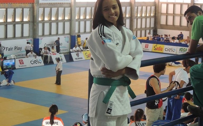Judoca alagoana surge como uma grande promessa para o Brasil