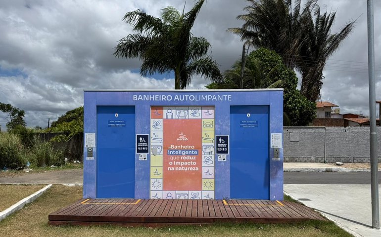 Alurb instala banheiro autolimpante no Mirante da Santa Amélia