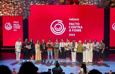 Inscrições para o Prêmio Pacto Contra a Fome 2026 são prorrogadas