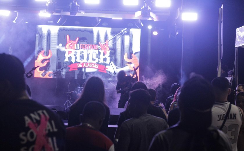 Secult divulga o resultado de habilitados para a 4ª edição do Festival do Rock de Alagoas