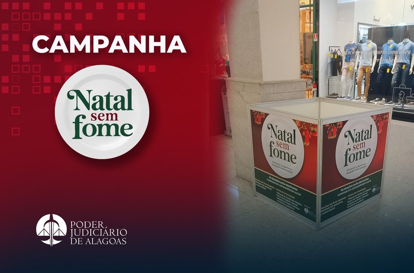 Natal sem Fome: doações podem ser entregues no Maceió Shopping até 19 de dezembro