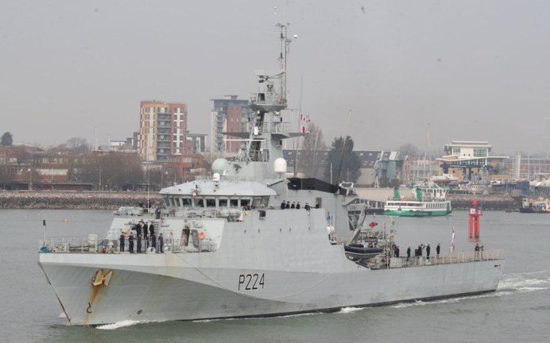 HMS Trent: Como é o navio militar enviado pelo Reino Unido à Guiana em meio a tensões com a Venezuela