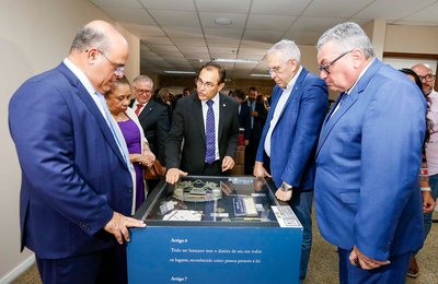 Tribunal de Justiça abre Semana da Memória com exposição ‘A Justiça e o Tempo’
