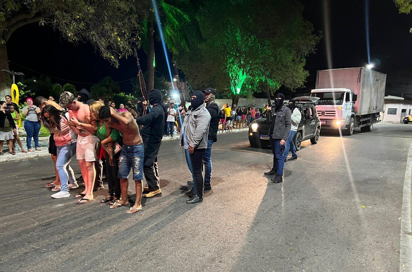 SSP realiza exercício simulado de resposta a múltiplas ações criminosas no Sertão