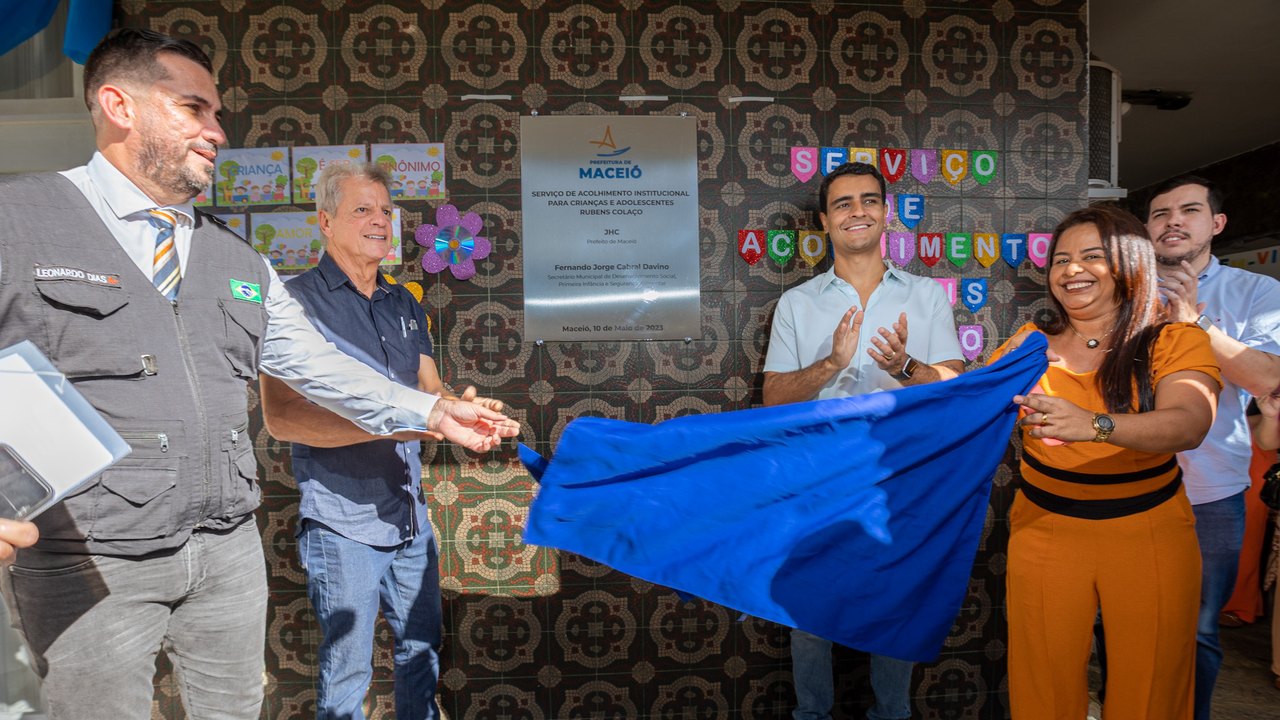 Prefeito JHC inaugura Unidade de Acolhimento Rubens Colaço, na Pitanguinha