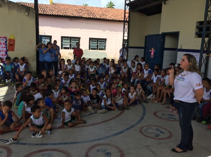 Escola Pedro Café recebe evento de combate ao abuso sexual