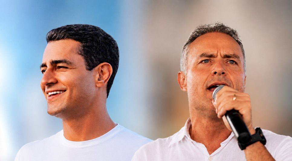 JHC e Renan Filho. / Foto: Imagem gerada por IA. 