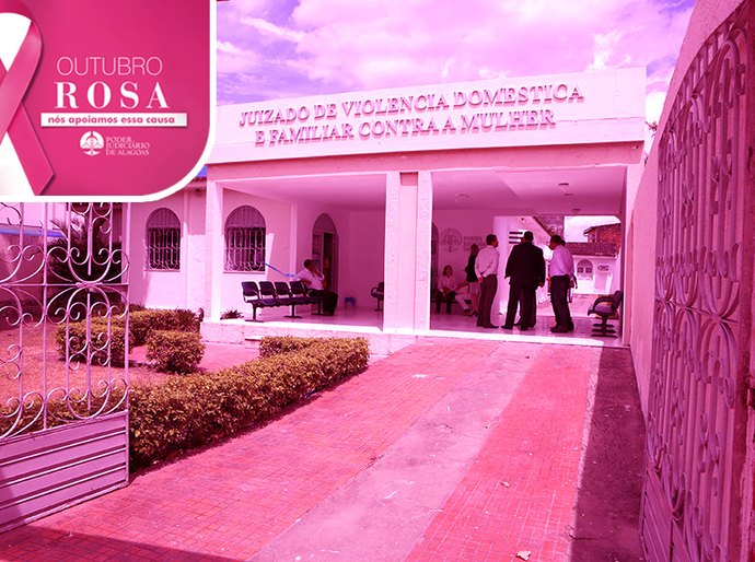 Juizado da Mulher de Arapiraca realiza ações alusivas ao Outubro Rosa
