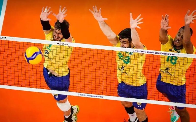 Brasil busca virada contra Cuba e vence na estreia no Mundial de vôlei