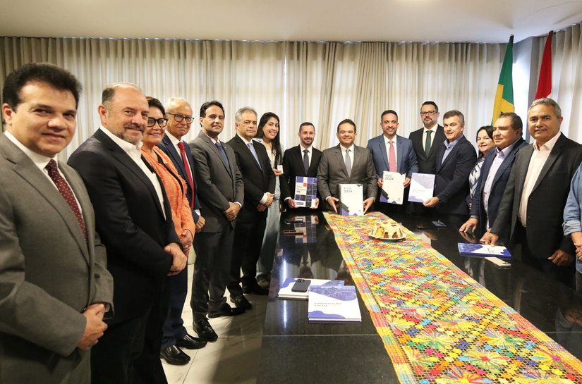 Parlamento da ALE recebe o Projeto de Lei Orçamentária de 2024