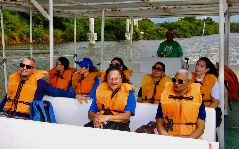 Projeto Barco Escola inicia programação do Mês do Meio Ambiente do IMA
