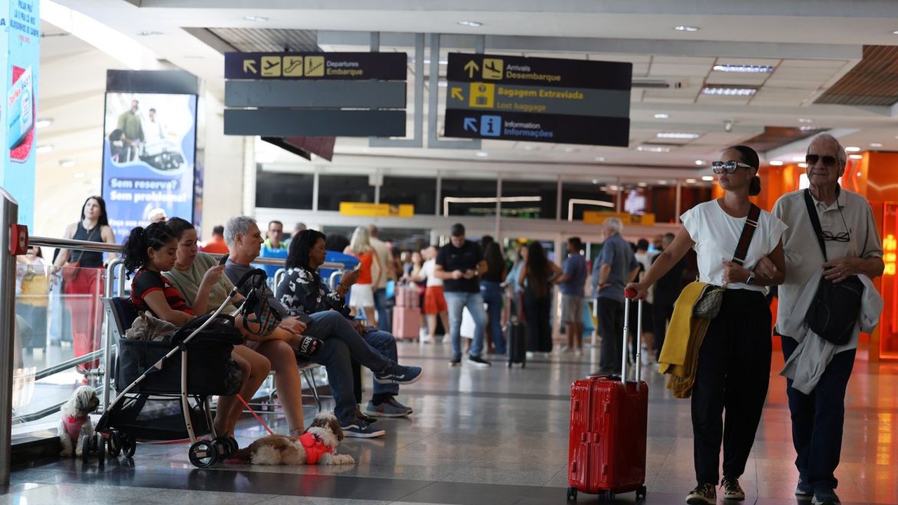Setor aéreo bate recorde com 11,6 milhões de passageiros em julho