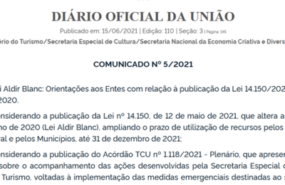 Novo comunicado orienta Municípios sobre saldos remanescentes nas contas 