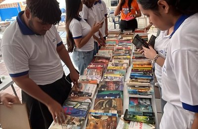 Projeto do Senac Alagoas realiza doação de 2.500 livros e mobiliza alunos e colaboradores da Capital e Interior