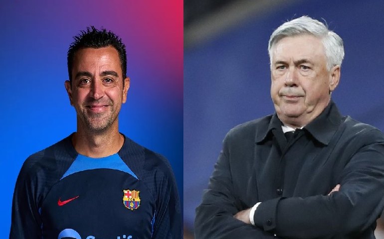 Xavi exalta Barça e Ancelotti festeja volta de Benzema para final da Supercopa