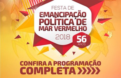 Mar Vermelho comemora 56 anos de emancipação com várias atividades