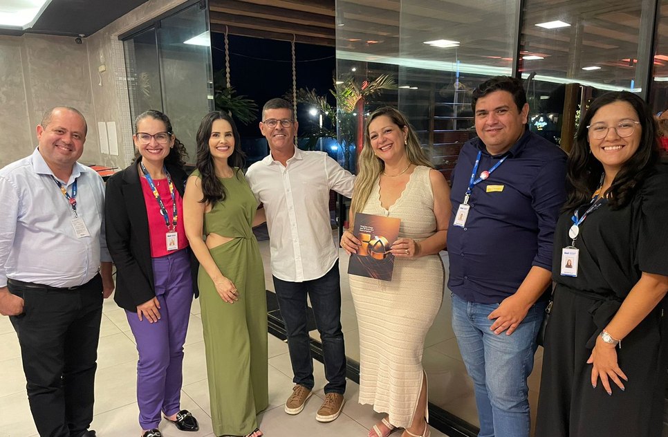 Igor Santos, Nathalie Fontes, Sarah Medeiros, Tony Rodrigues, Adriana Maria e Bruno Holanda