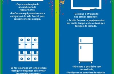 Eletrobras dá dicas de consumo de energia consciente no carnaval  