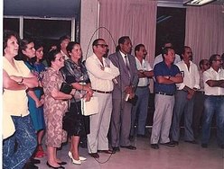 Ev. José Aurélio no dia de sua aposentadoria
