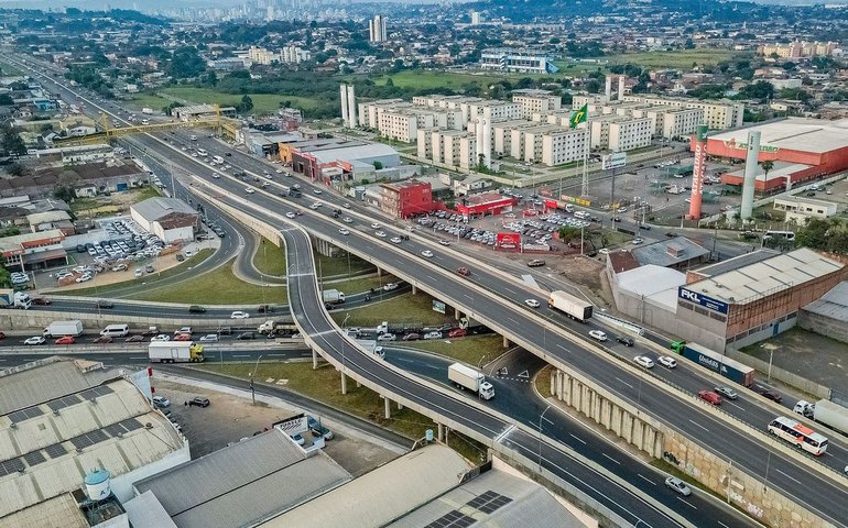Complexo Viário da Scharlau deve melhorar mobilidade na BR-116
