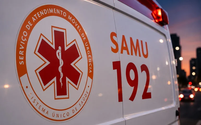 Mulher é socorrida pela PM após ser esfaqueada pelo companheiro dentro de casa em Maceió