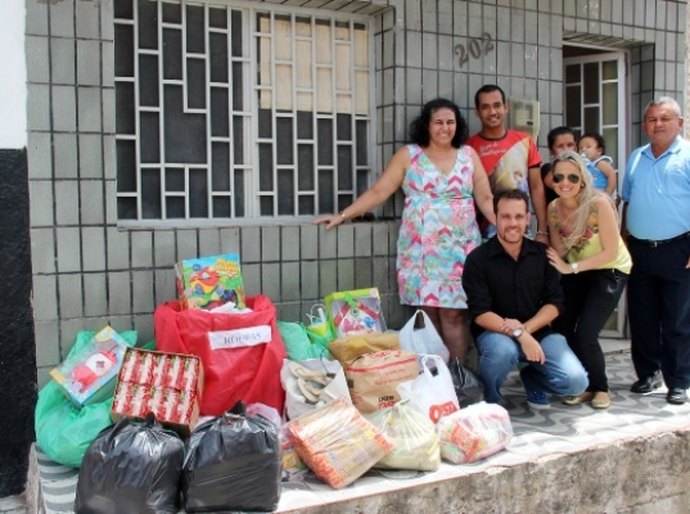 Itec faz doações para a favela Sururu de Capote