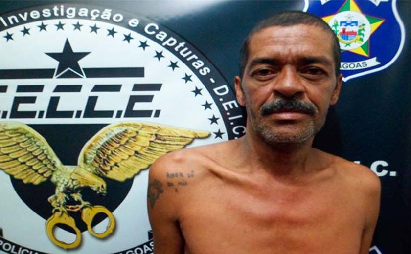 Polícia Civil prende foragido acusado de homicídio em Maceió