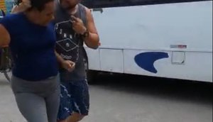 MUlher presa em Tobias / Foto: Redes Sociais