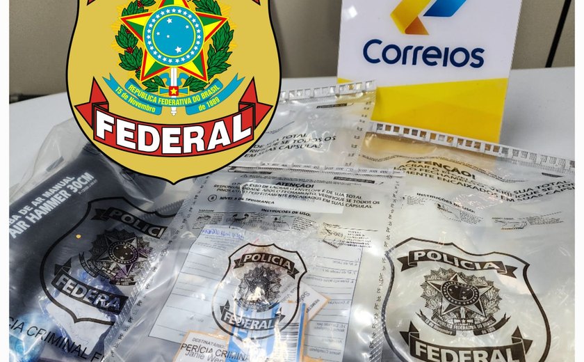 Polícia Federal apreende entorpecentes postados nos Correios