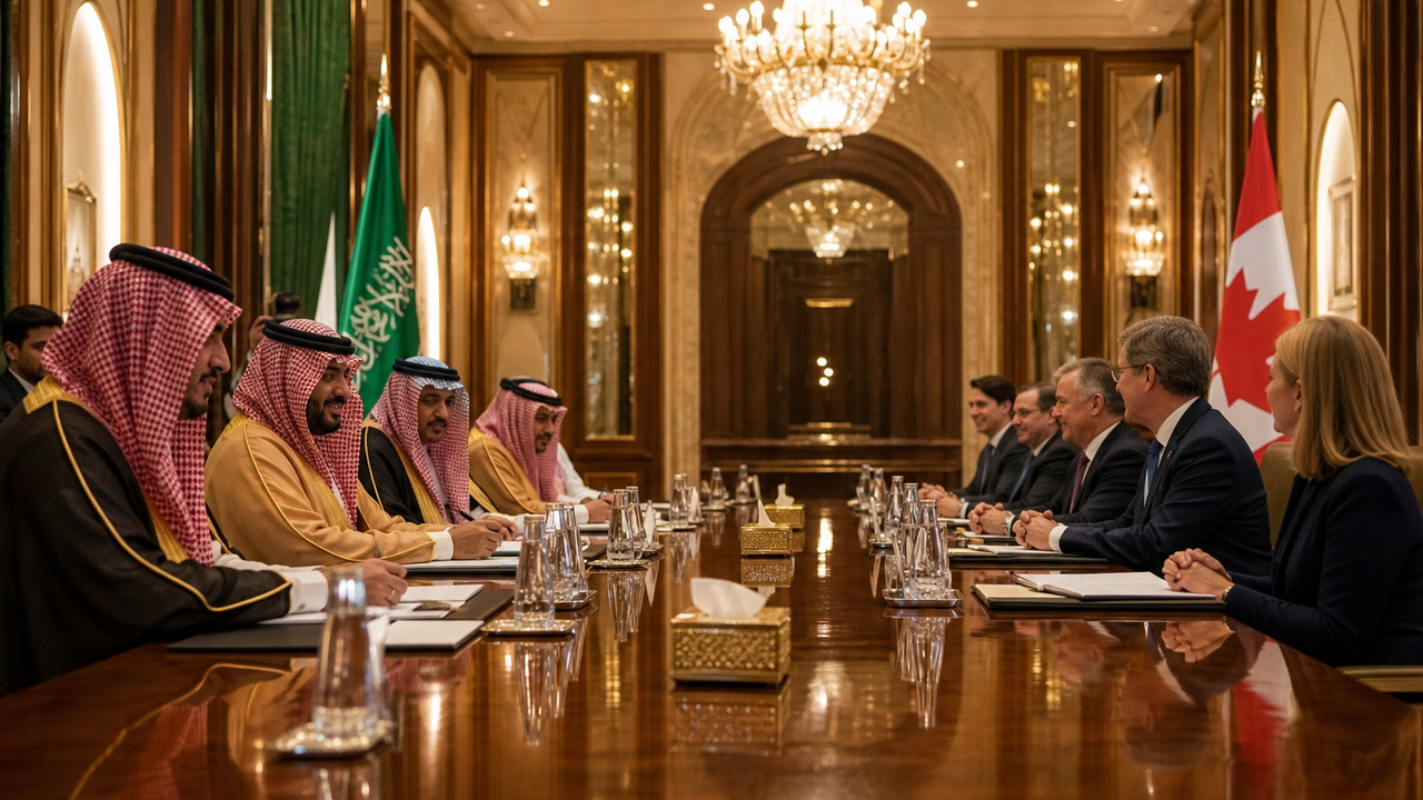 Canadá busca fundos da Arábia Saudita para diversificação comercial