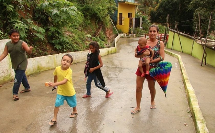 Obras de mobilidade diminuem danos causados pelas chuvas nas grotas de Maceió