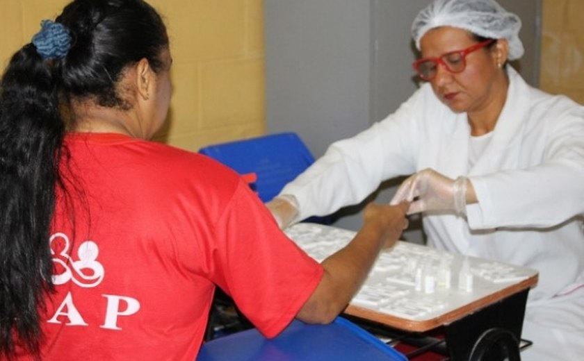 Ação preventiva de saúde atende 100% das custodiadas do Presídio Santa Luzia