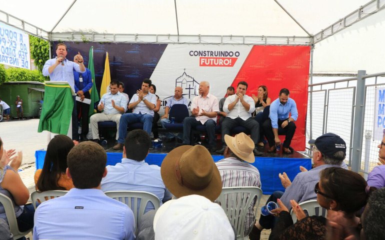 Marx Beltrão participa de inauguração de agência do INSS em Cacimbinhas