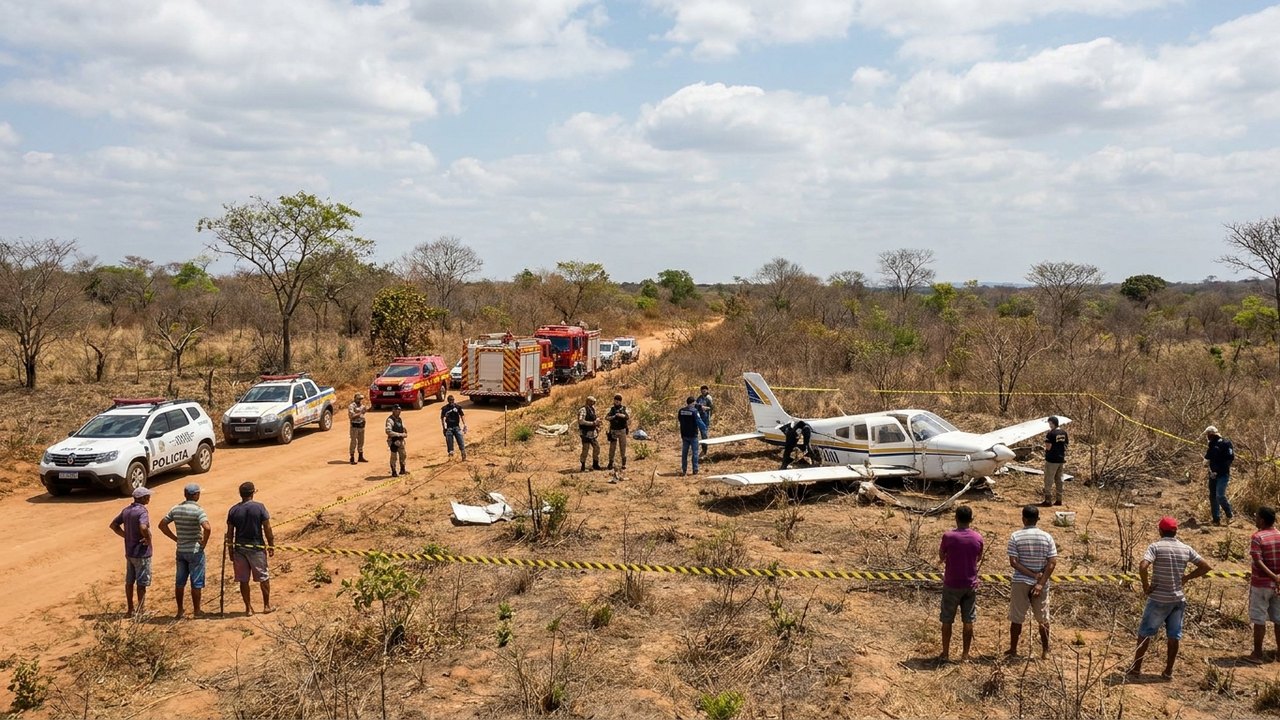Casal proprietário de hospital morre em queda de avião no Tocantins