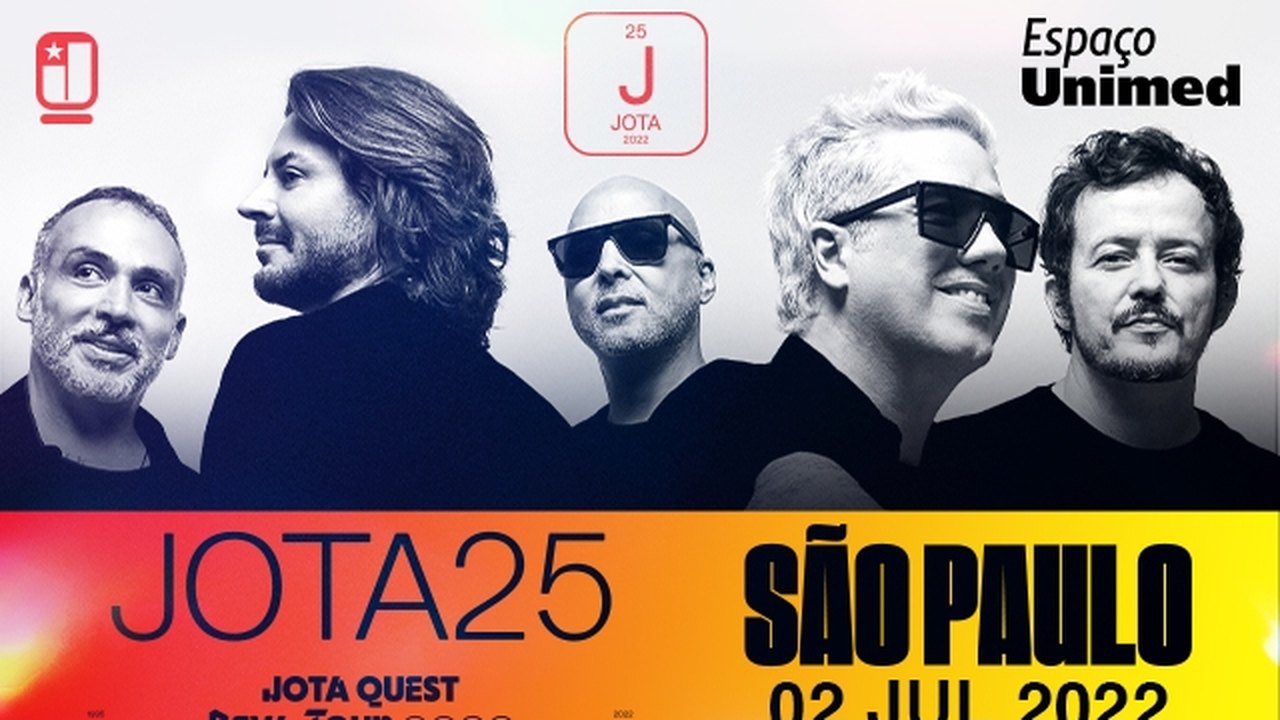 Jota Quest estreia nova tour no Espaço Unimed, neste sábado, dia 02 de Julho