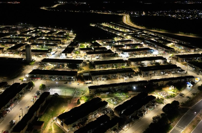 Ilumina chega ao 52º conjunto habitacional com iluminação 100% LED em Maceió