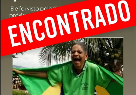 Bau é encontrado em Arapiraca e já está em casa com a família