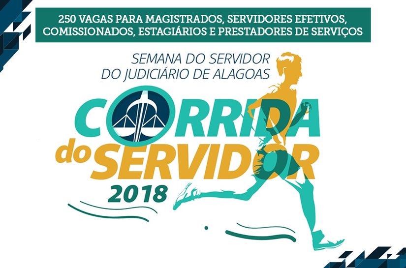 Inscrições para a II Corrida do Servidor começam nesta quinta-feira (20)