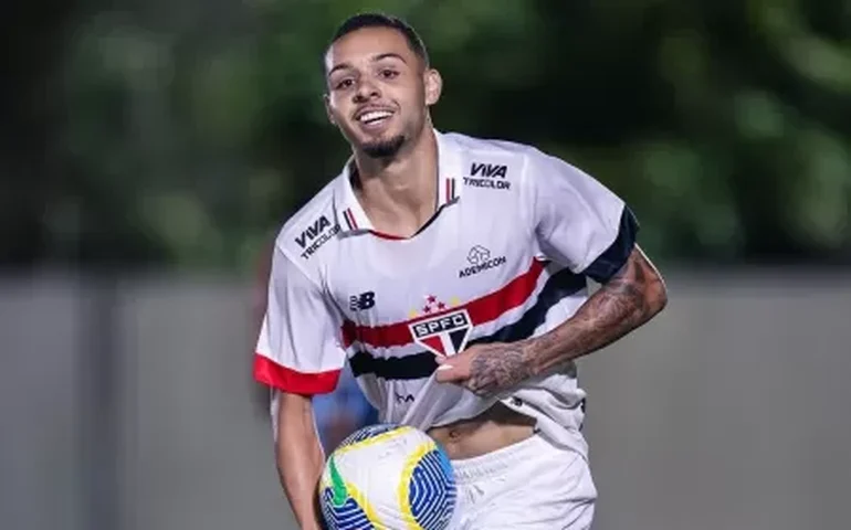 São Paulo anuncia venda de jovem promessa Matheus Alves para o CSKA, da Rússia