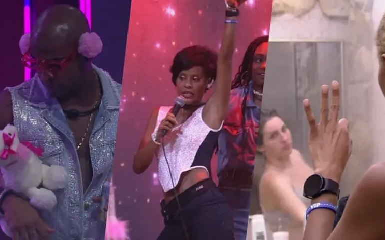 Madrugada no 'BBB 23' é marcada por trégua em festa no ritmo da 'Ragatanga'