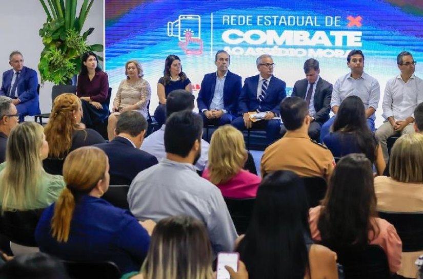 Vice-presidente Otávio Lessa participa do lançamento da Campanha de Combate ao Assédio Moral