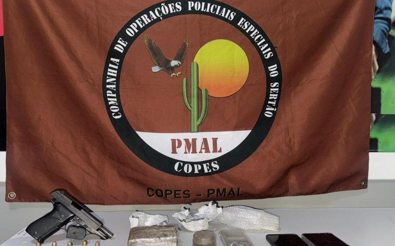 Ações da PM no Sertão retiram drogas e armas das ruas
